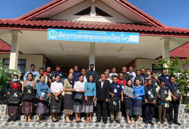 ຊຸດອົບຮົມວຽກງານເສື່ອມສານການຄວບ ຄຸມພະຍາໄຂ້ມາລາເລຍ ແລະ ວຽກງານສົ່ງເສີມສຸຂະພາບແມ່ແລະເດັກຂັ້ນບ້ານ. 
